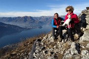 52 Dallo Zucco Sileggio (1373 m) vista sul Lago di Como